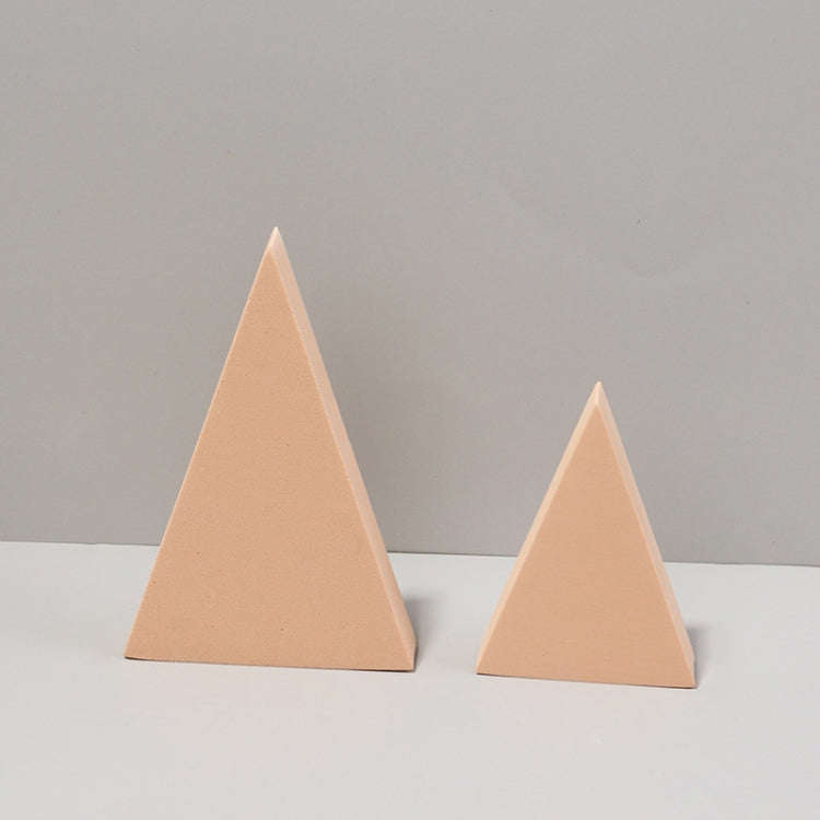 2 x Triangles Combo Kits Geometric Cube Solid Color Photography Photo Background Table Shooting F...