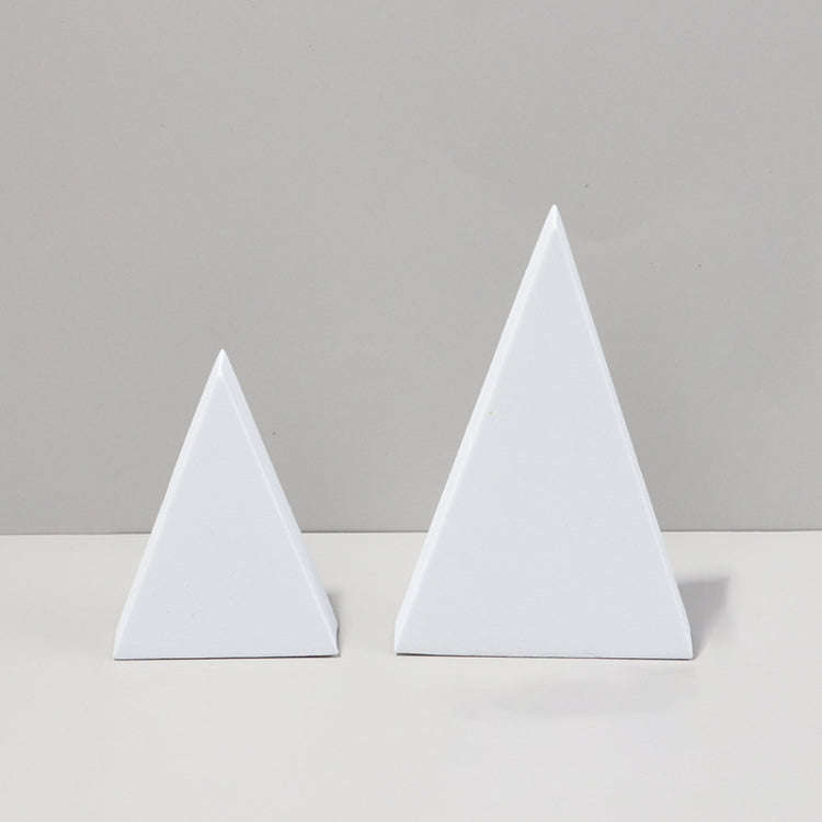 2 x Triangles Combo Kits Geometric Cube Solid Color Photography Photo Background Table Shooting F...