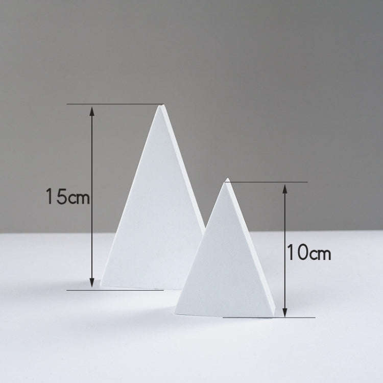 2 x Triangles Combo Kits Geometric Cube Solid Color Photography Photo Background Table Shooting F...