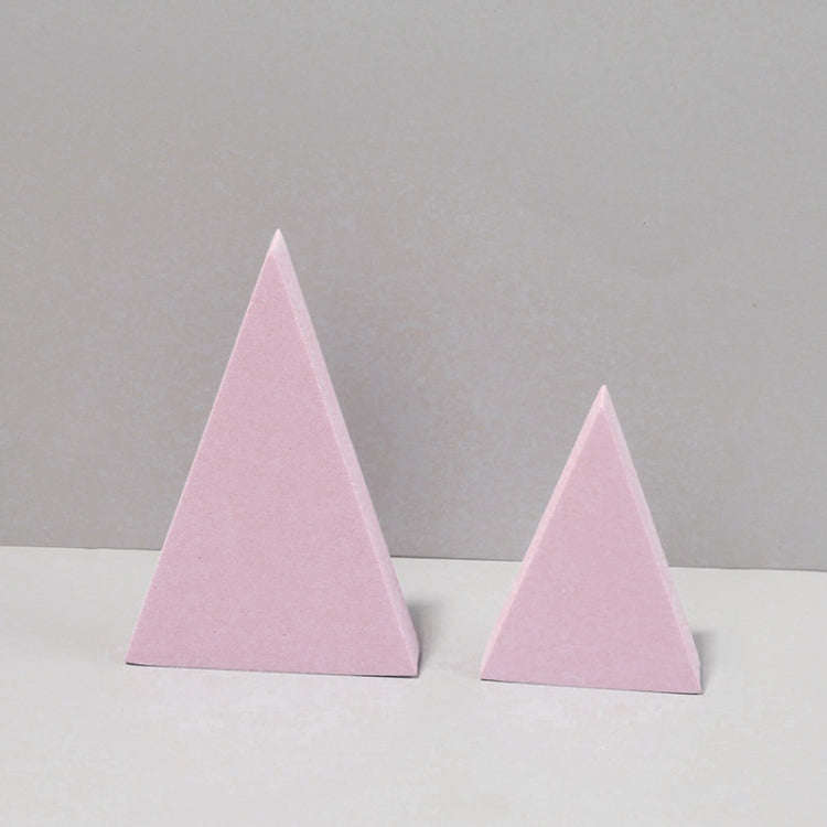 2 x Triangles Combo Kits Geometric Cube Solid Color Photography Photo Background Table Shooting F...