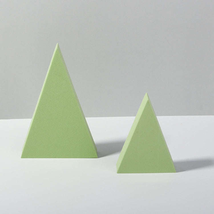 2 x Triangles Combo Kits Geometric Cube Solid Color Photography Photo Background Table Shooting F...