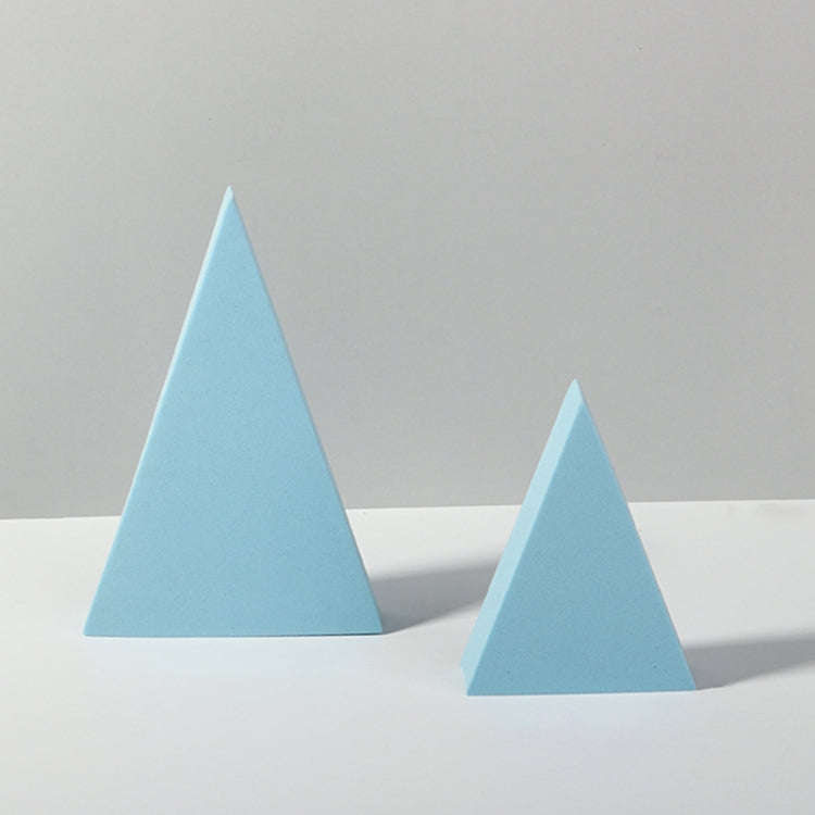 2 x Triangles Combo Kits Geometric Cube Solid Color Photography Photo Background Table Shooting F...
