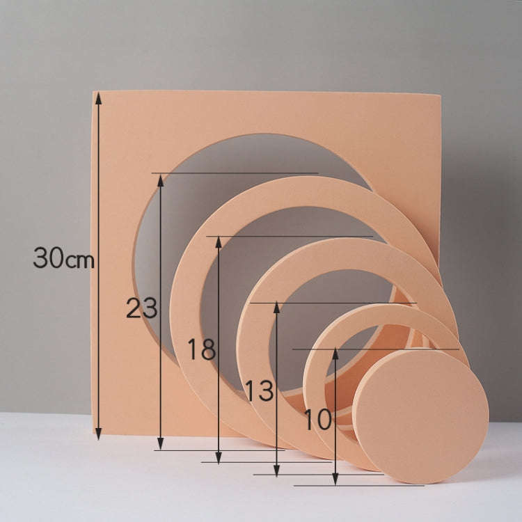 Round Combo Kits Geometric Cube Solid Color Photography Photo Background Table Shooting Foam Prop...