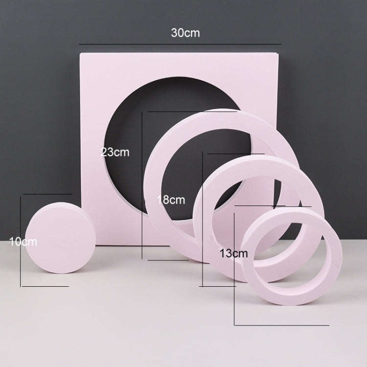 Round Combo Kits Geometric Cube Solid Color Photography Photo Background Table Shooting Foam Prop...