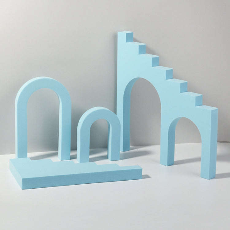 Ladder Combo Kits Geometric Cube Solid Color Photography Photo Background Table Shooting Foam Pro...
