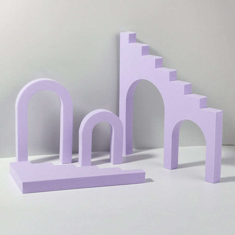 Ladder Combo Kits Geometric Cube Solid Color Photography Photo Background Table Shooting Foam Pro...