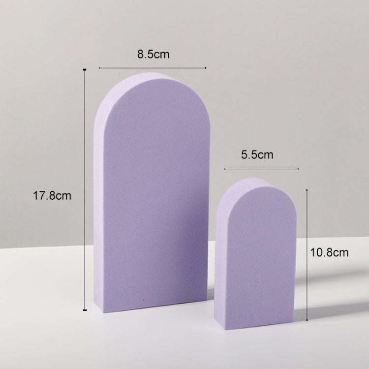 2 x Door Combo Kits Geometric Cube Solid Color Photography Photo Background Table Shooting Foam P...