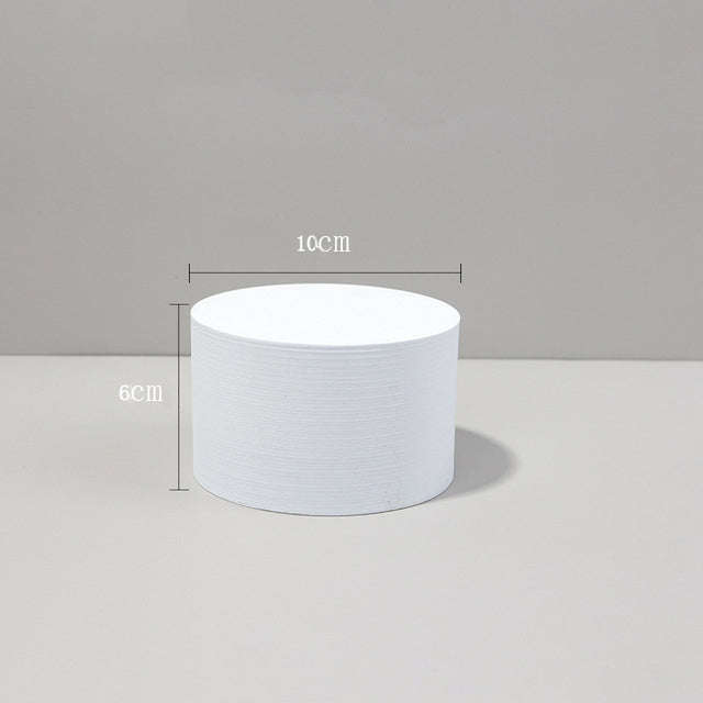 10 x 6cm Cylinder Geometric Cube Solid Color Photography Photo Background Table Shooting Foam Pro...
