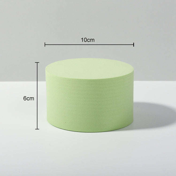 10 x 6cm Cylinder Geometric Cube Solid Color Photography Photo Background Table Shooting Foam Pro...