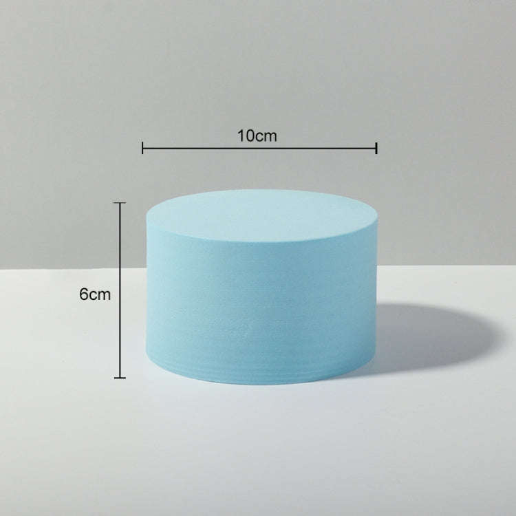 10 x 6cm Cylinder Geometric Cube Solid Color Photography Photo Background Table Shooting Foam Pro...