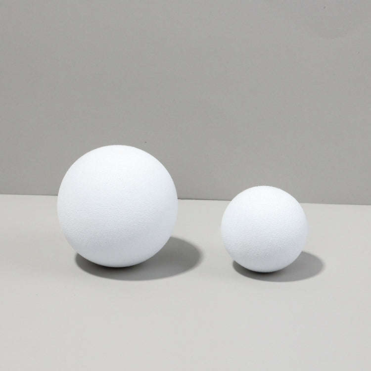 7cm Round Ball + 5cm Round Ball Geometric Cube Solid Color Photography Photo Background Table Sho...