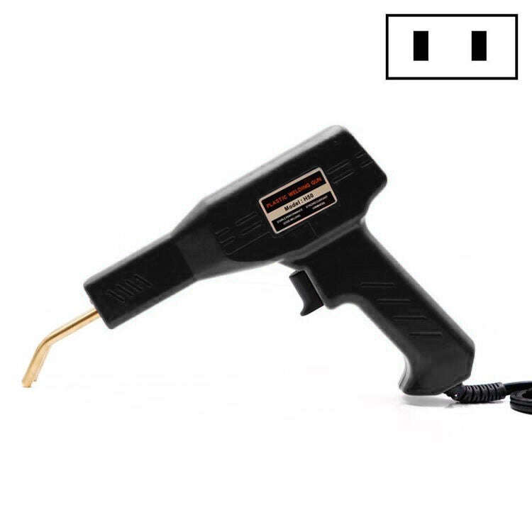 H50 Car Bumper Crack Repair Welding Machine Plastic Welding Nail Artifact, CN Plug(Black)