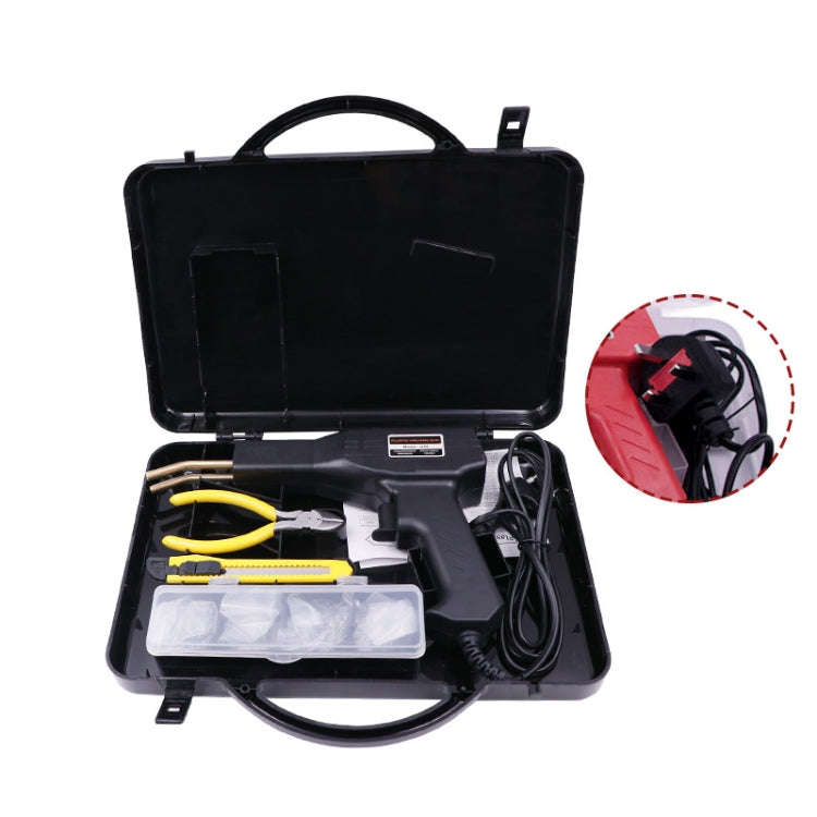 H50 Car Bumper Crack Repair Welding Machine Plastic Welding Nail Artifact, UK Plug(Black)