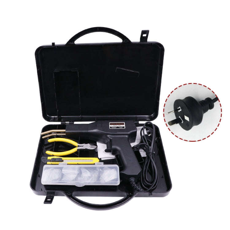 H50 Car Bumper Crack Repair Welding Machine Plastic Welding Nail Artifact, AU Plug(Black)