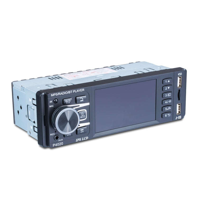 P4020 3.8 inch Universal Car Radio Receiver MP5 Player, Support FM & Bluetooth & TF Card with Rem...
