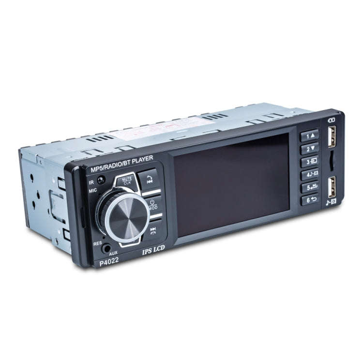 P4022 3.8 inch Universal Car Radio Receiver MP5 Player, Support FM & Bluetooth & TF Card with Rem...