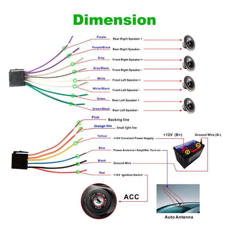 A2115 6.2 inch Car Dual DIN HD MP5 Player Support Bluetooth / FM / Phone Link / TF Card with Remo...