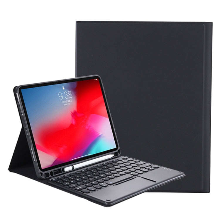 YT11B-A 2021 Detachable Candy Color Skin Texture Round Keycap Bluetooth Keyboard Leather Tablet C...