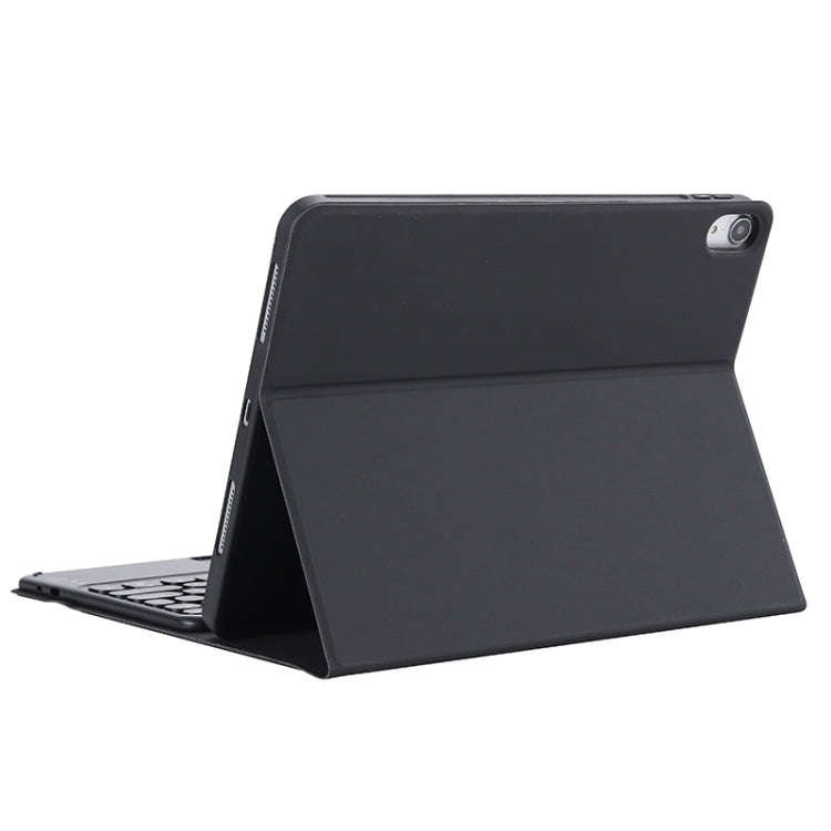 YT11B-A 2021 Detachable Candy Color Skin Texture Round Keycap Bluetooth Keyboard Leather Tablet C...