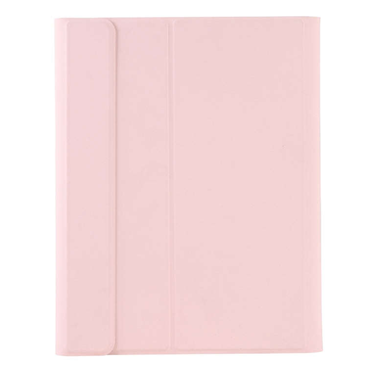YT11B-A 2021 Detachable Candy Color Skin Texture Round Keycap Bluetooth Keyboard Leather Tablet C...