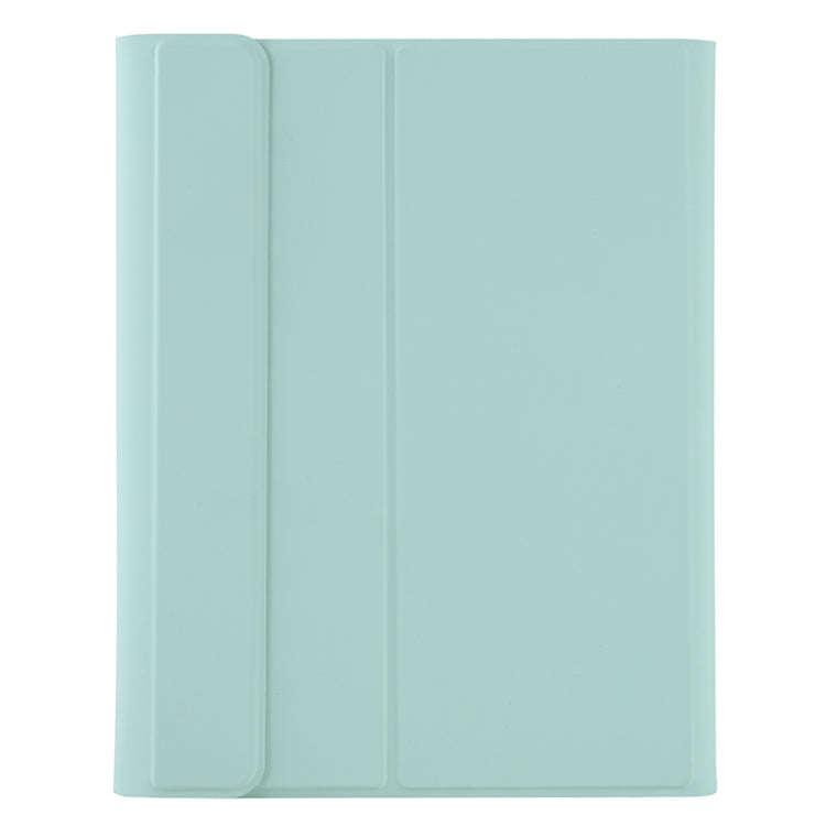 YT11B-A 2021 Detachable Candy Color Skin Texture Round Keycap Bluetooth Keyboard Leather Tablet C...