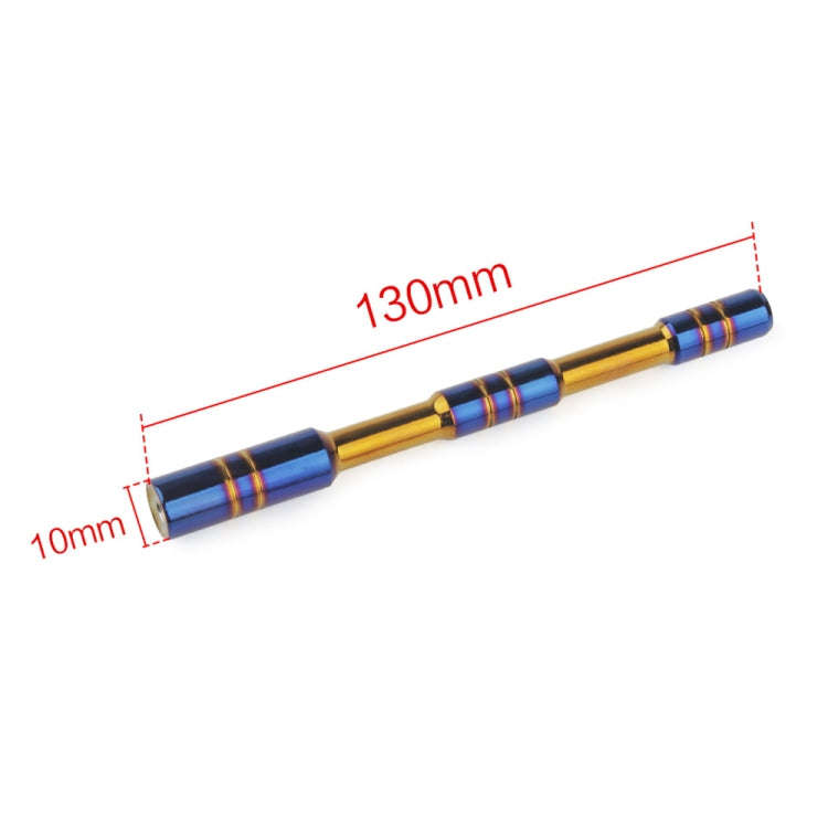 Car Modified Aluminum Signal Antenna Aerial(Roasted Blue)