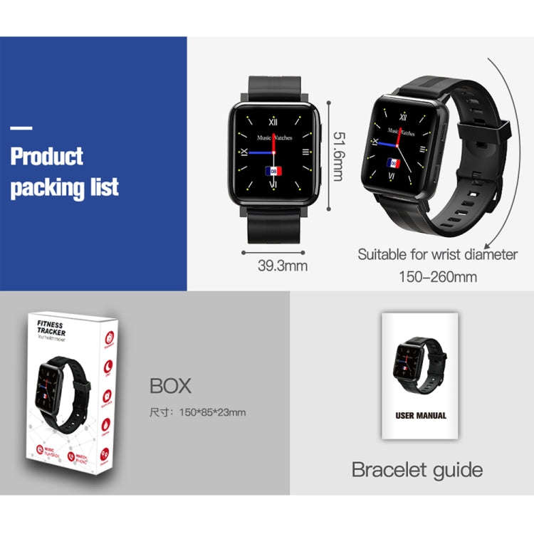 F30 1.54 inch TFT Touch Screen IP67 Waterproof Smart Watch, Support Sleep Monitoring / Heart Rate...