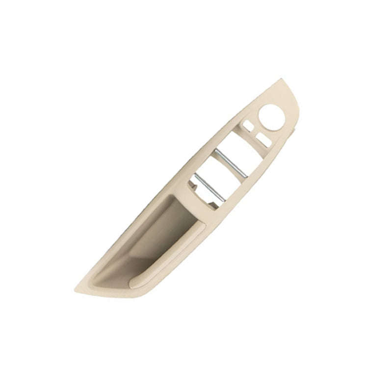 Car Left Front Inner Door Armrest for BMW  5 Series F10 / F18, Left Driving(Creamy-white)