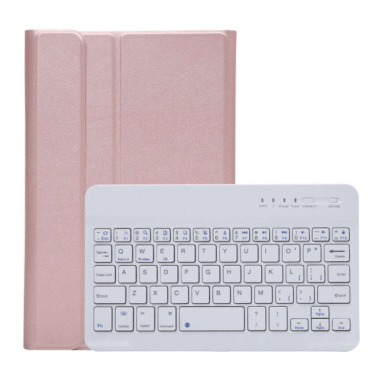 A220 Splittable Bluetooth Keyboard Leather Tablet Case for Samsung Galaxy Tab A7 Lite 8.7 T220 / ...