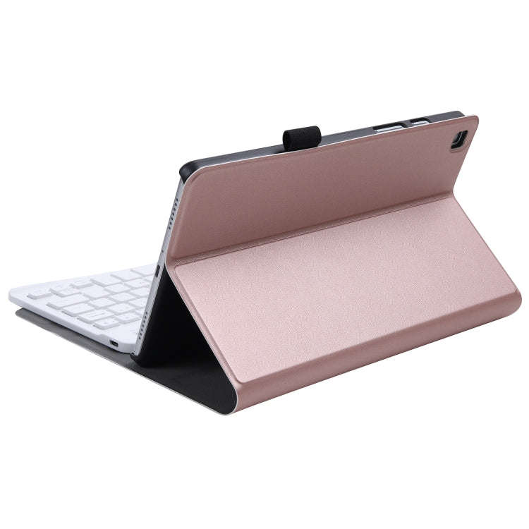 A220 Splittable Bluetooth Keyboard Leather Tablet Case for Samsung Galaxy Tab A7 Lite 8.7 T220 / ...
