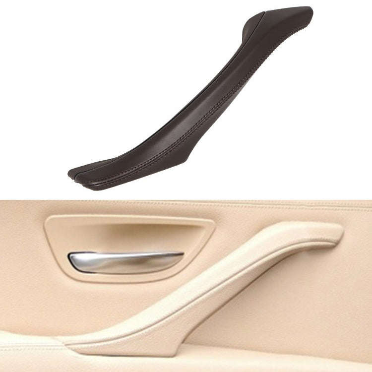 Car Leather Left Side Inner Door Handle Assembly 51417225854 for BMW 5 Series F10 / F18 2011-2017...