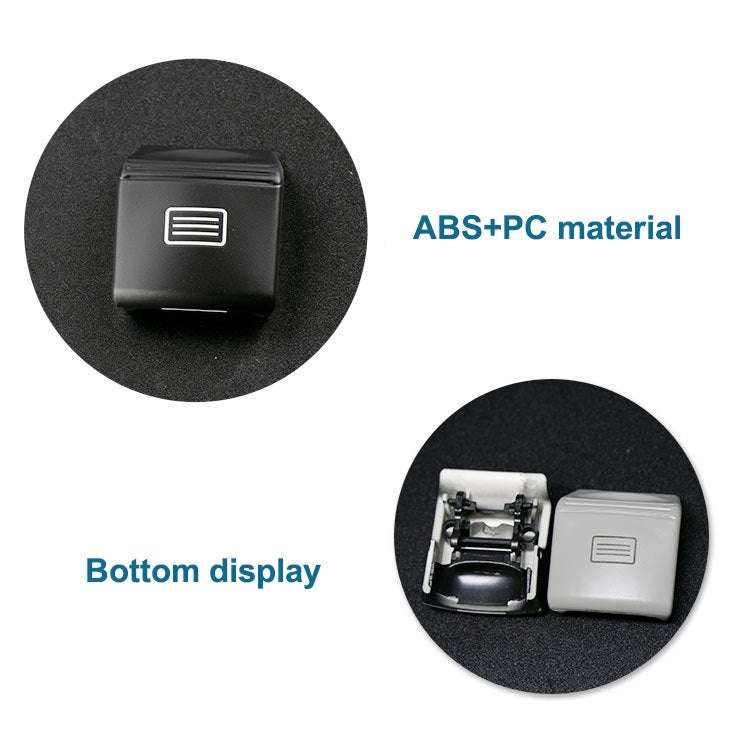 Car Sunroof Switch Button Dome Light Button for Mercedes-Benz W204 / X204 2008-2015(Mercerized Be...