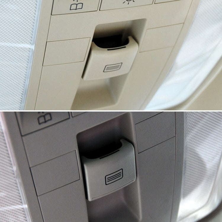 Car Sunroof Switch Button Dome Light Button for Mercedes-Benz W204 / X204 2008-2015(Mercerized Be...
