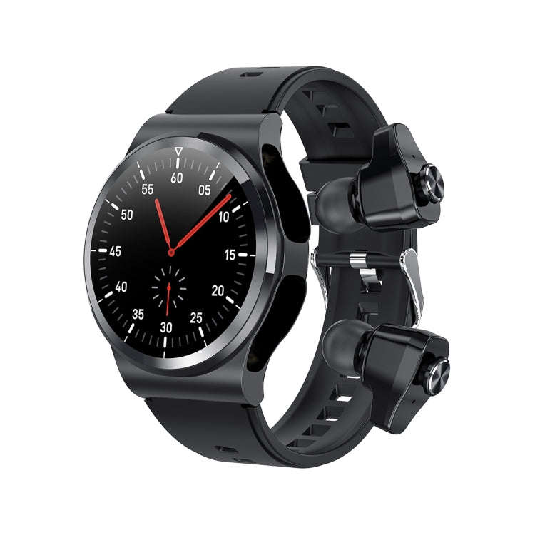 GT69 1.3 inch IPS Touch Screen IP67 Waterproof Bluetooth Earphone Smart Watch, Support Sleep Moni...
