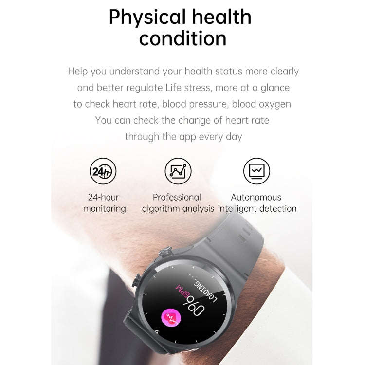 GT69 1.3 inch IPS Touch Screen IP67 Waterproof Bluetooth Earphone Smart Watch, Support Sleep Moni...
