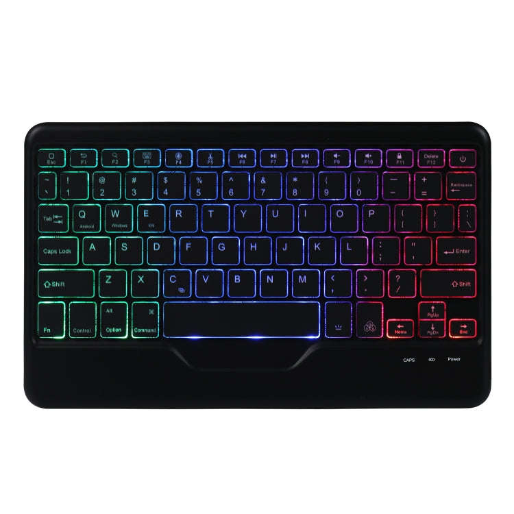 B011S Splittable Backlight Bluetooth Keyboard Leather Tablet Case with Triangle Holder & Pen Slot...