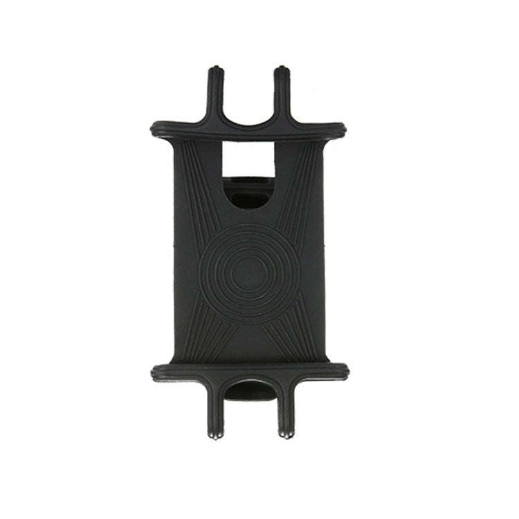 Silica Gel Bicycle Universal Phone Holder(Black)