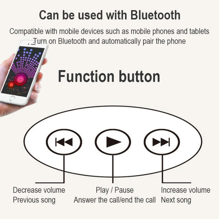 Bluetooth 5.0 Sleep Eye Masks Smart Wireless Music Eye Masks(Black)