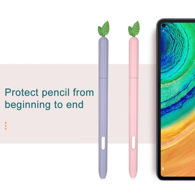 For Samsung Galaxy Tab S7 SM-870 / SM-T875 Fruit and Vegetable Shape Stylus Silicone Protective C...