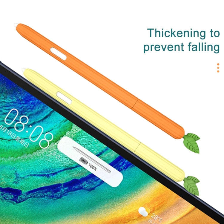 For Samsung Galaxy Tab S7 SM-870 / SM-T875 Fruit and Vegetable Shape Stylus Silicone Protective C...