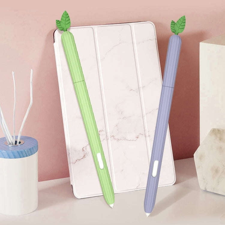 For Samsung Galaxy Tab S7 SM-870 / SM-T875 Fruit and Vegetable Shape Stylus Silicone Protective C...