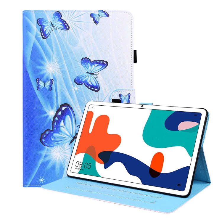 For Huawei MatePad 10.4 Animal Pattern Horizontal Flip Leather Case with Holder & Card Slots & Ph...
