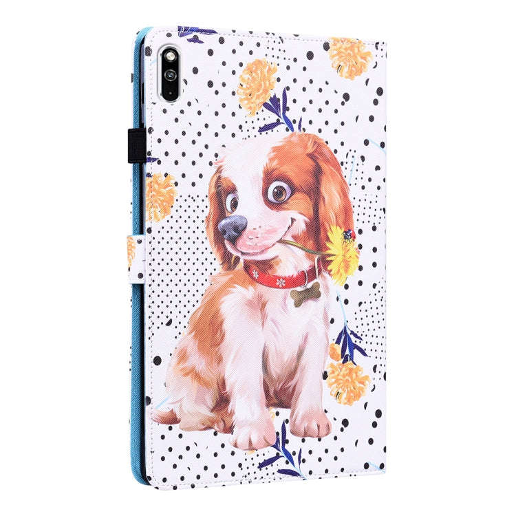 For Huawei MatePad 10.4 Animal Pattern Horizontal Flip Leather Case with Holder & Card Slots & Ph...