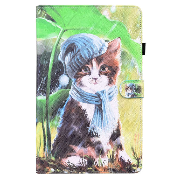 For Huawei MatePad 10.4 Animal Pattern Horizontal Flip Leather Case with Holder & Card Slots & Ph...