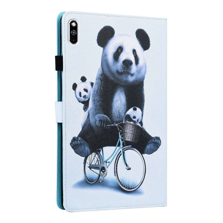For Huawei MatePad 10.4 Animal Pattern Horizontal Flip Leather Case with Holder & Card Slots & Ph...