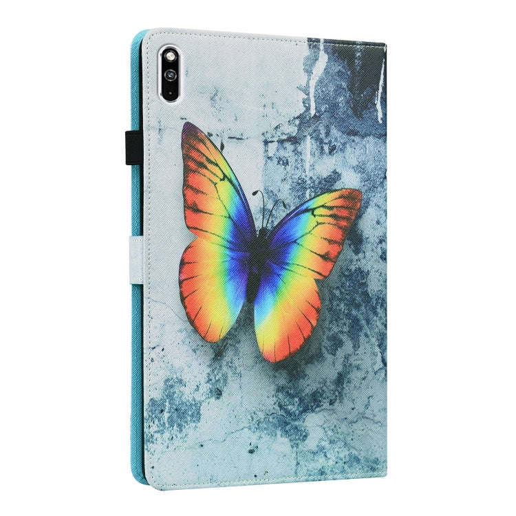For Huawei MatePad 10.4 Animal Pattern Horizontal Flip Leather Case with Holder & Card Slots & Ph...