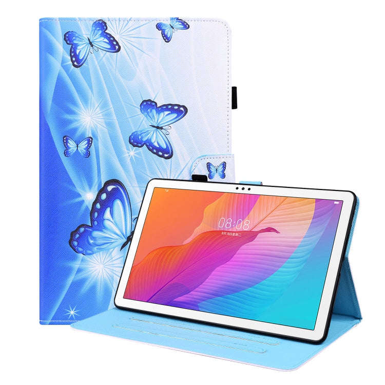 For Huawei MatePad T 10 / T 10s / Honor Enjoy 2 10.1 Animal Pattern Horizontal Flip Leather Case ...