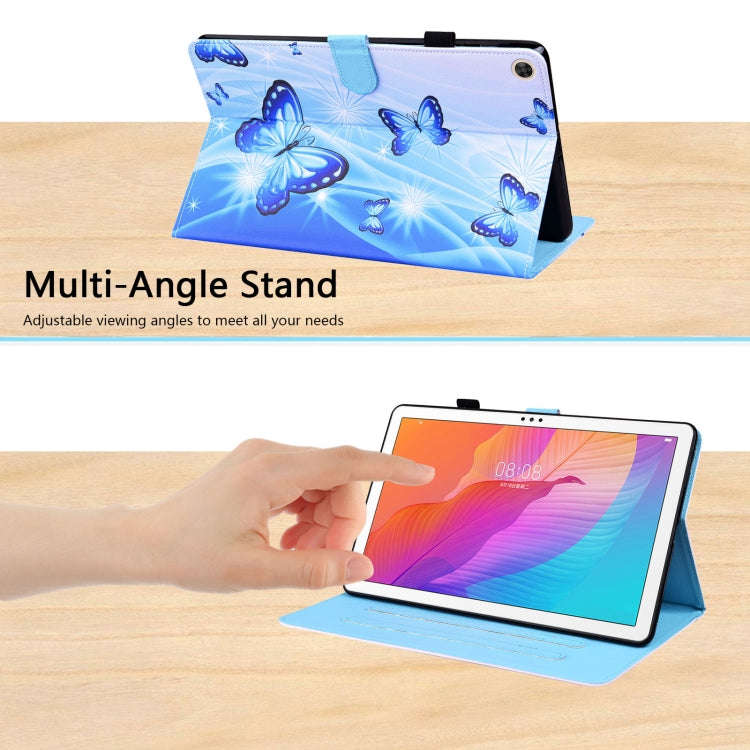 For Huawei MatePad T 10 / T 10s / Honor Enjoy 2 10.1 Animal Pattern Horizontal Flip Leather Case ...