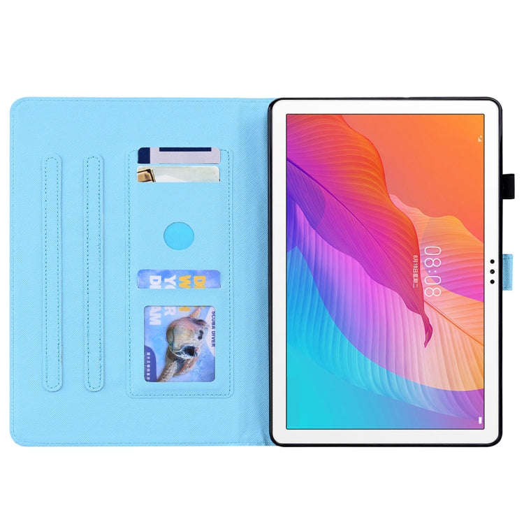 For Huawei MatePad T 10 / T 10s / Honor Enjoy 2 10.1 Animal Pattern Horizontal Flip Leather Case ...