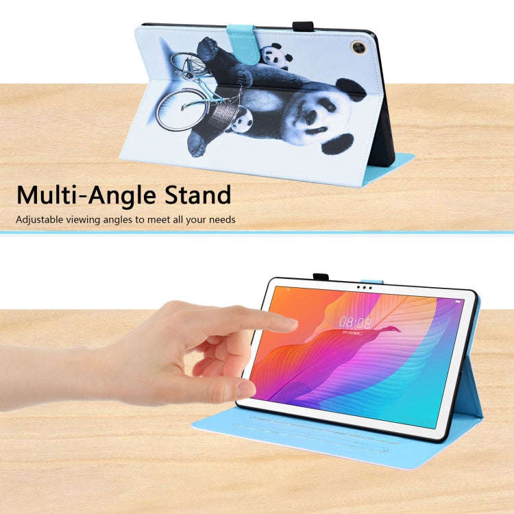 For Huawei MatePad T 10 / T 10s / Honor Enjoy 2 10.1 Animal Pattern Horizontal Flip Leather Case ...